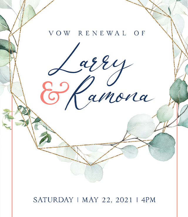 Walkers' Vow Renewal
